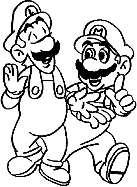 Desenhos Do Luigi Para Colorir Imprimir