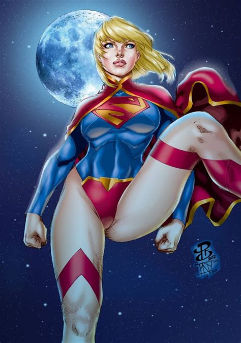 Supergirl Sexy Alternate Costume Renato Camilo Erotic Art Luscious