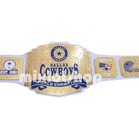 Dallas Cowboys Wwe Belt Etsy Uk