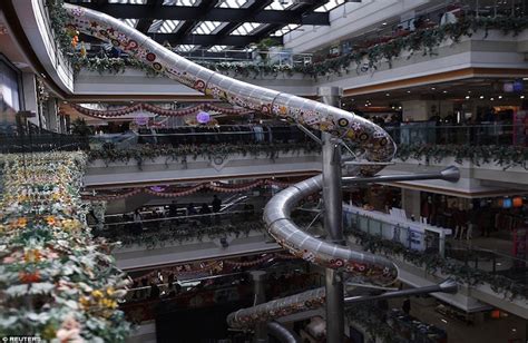 5 Story Slide Unveiled In Pudong Mall Thats Shanghai