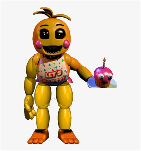 Nightmare Toy Chica Fnaf 2 Toy Chica Png Free Transparent Png