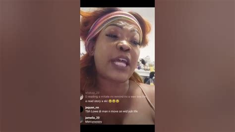 queenie lady gangster on ig live youtube
