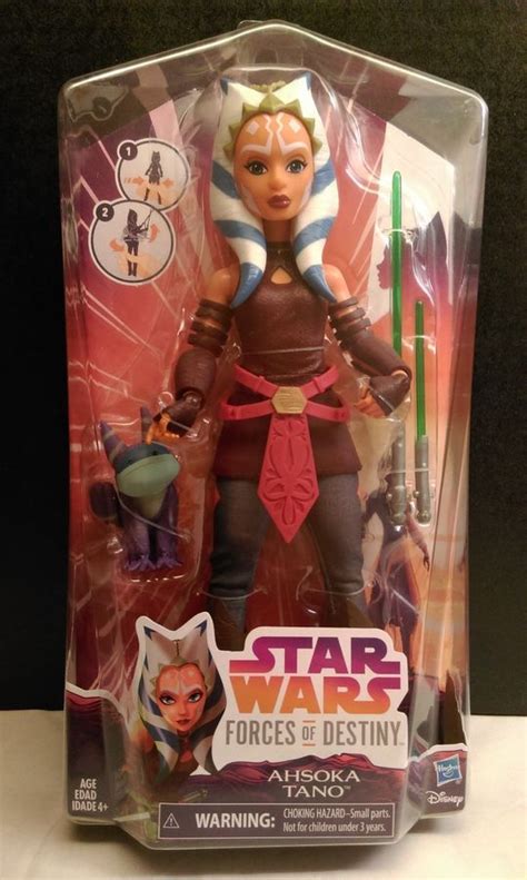 Forces Of Destiny Ahsoka Tano Action Figure Doll On Hand And Ready To