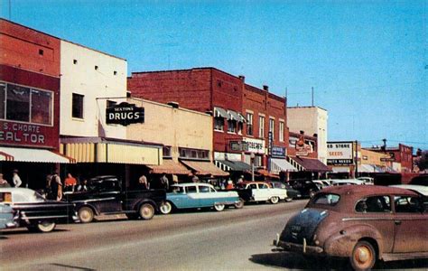 Ar Walnut Ridge 1955 Main Street View Fridge Magnet Ebay Walnut