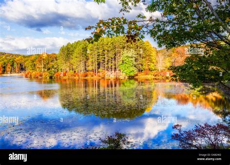 Colorful Fall Scenery Landscapes Stock Photo Alamy