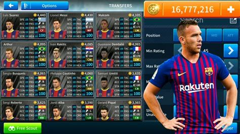 Today's barcelona transfer news roundup features dest, depay and more. Dream league soccer 2019 mega MODAll players unlocked + unlimited coins - YouTube