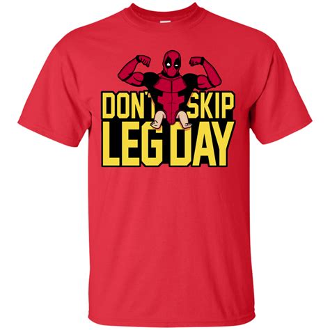Dont Skip Leg Day T Shirt Pop Up Tee