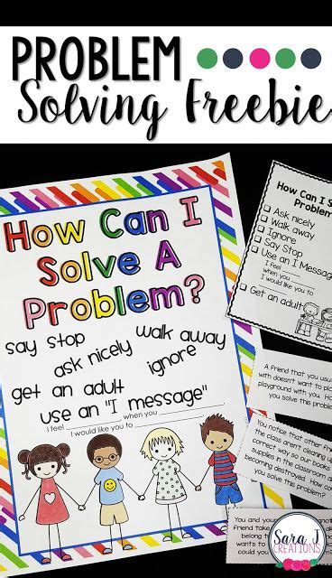 What is the best way to resolve such problems? Back to school, Problem solving and Teaching on Pinterest
