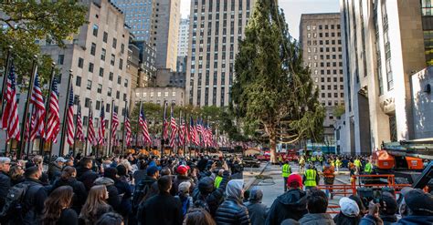 How To Watch The Rockefeller Center Christmas Tree Lighting The New