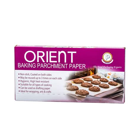 Our kitchen utensils & gadgets category offers a great selection of baking parchment and more. Pre-Cut Baking Parchment Paper 40cm x 60cm - 50 sheets/Box ...