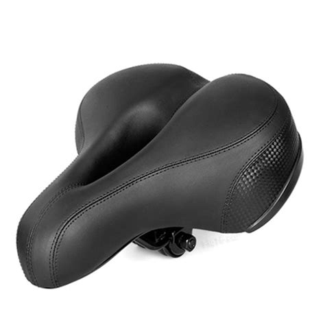 Comfortable Bicycle Saddle Wide Bike Seat Memory Foam Soft Padded Breathable Big Cycling Seat