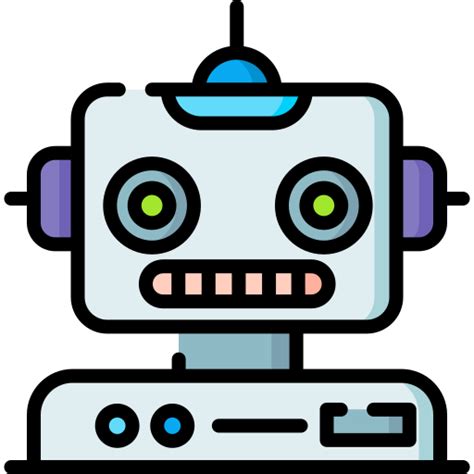 Robot Icon Png Transparent Png Download