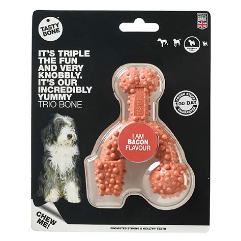 Tastybone Trio Chew Bones Bacon Small Dog Ntuc Fairprice