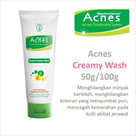 Jual Acnes Creamy Wash G Shopee Indonesia
