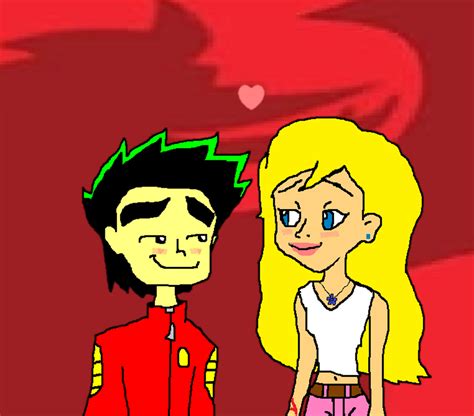 American Dragon Jake Long And Rose By 9029561 On Deviantart