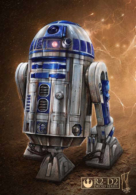 Artstation R2 D2 Shane Molina Star Wars Droids Star Wars