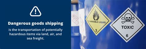 Dangerous Goods Shipping How To Ship Chemicals EPGNA