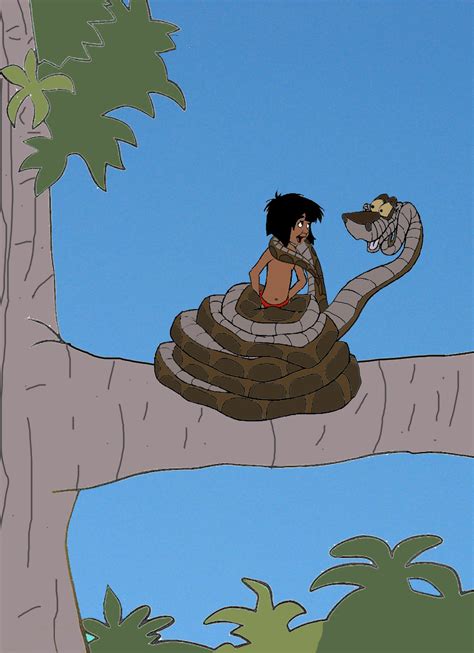 Check spelling or type a new query. Mowgli and Kaa on a tree by Swedishhero94 on DeviantArt