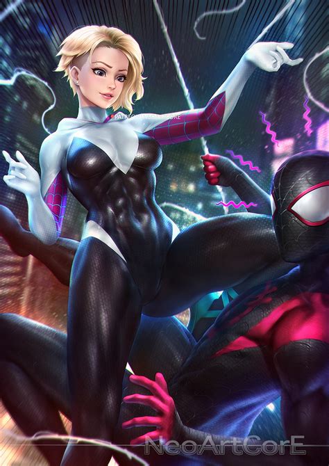 spider gwen by neoartcore hentai foundry