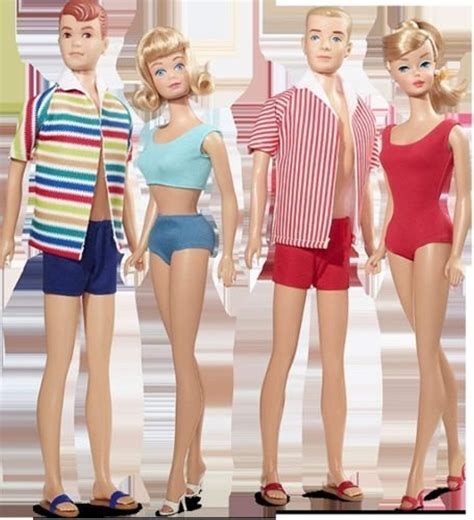 Barbie Th Anniversary Double Date Gift Set Gold Label Barbie Ken Midge Allan Walmart Com