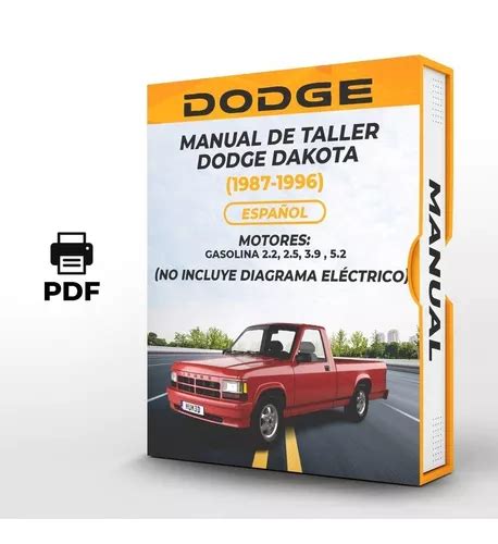 Manual De Taller Dodge Dakota 1987 1996 Español Cuotas Sin Interés