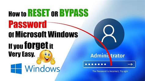 How To Reset Or Bypass Password Windows 10 If You Forget It Very Easy
