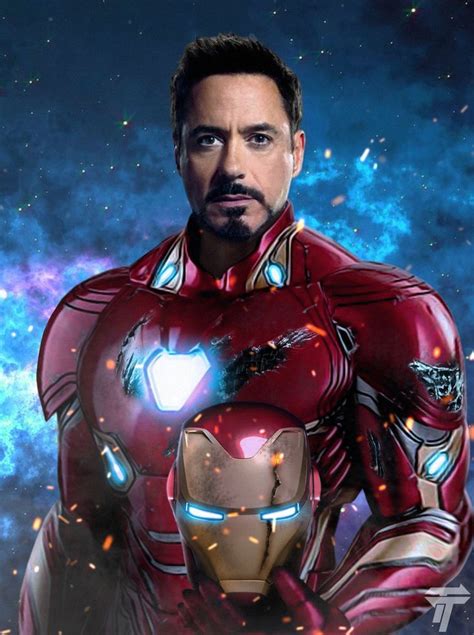 Robert Downey Jr Iron Man Марвел мситтели Железный человек Марвел