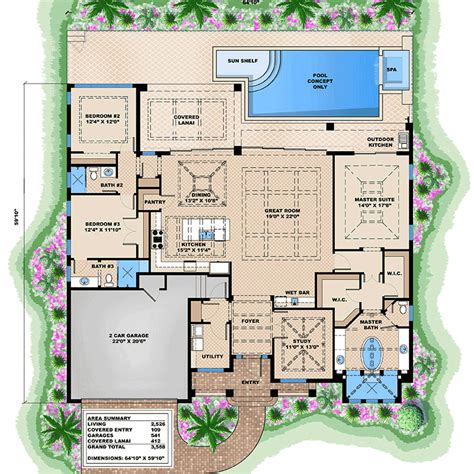 West indies cottage wants to be an unusual accommodation away from the crowds. 3 Bed West Indies House Plan - 66318WE | Architectural Designs - House Plans