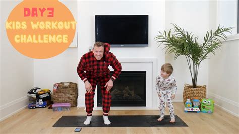 Kids Home Workout Challenge Day 3 Youtube