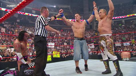 John Cena Ricky Steamboat Cm Punk Jeff Hardy And Rey Mysterio Vs