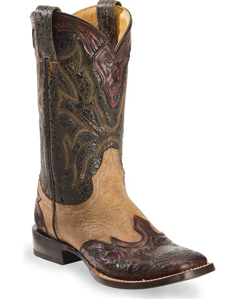 Stetson Womens Hand Tooled Western Boots Boot Barn