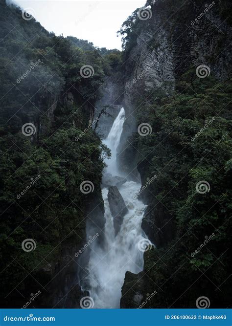 Pailon Del Diablo Devils Cauldron Highest Waterfall Rio Pastaza River