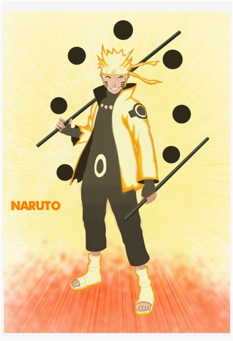 Naruto Uzumaki Rikudou Sennin Kyuubi Chakra Mode Naruto 905x1280