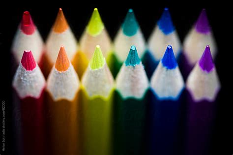 Color Pencils By Helen Sotiriadis Stocksy United