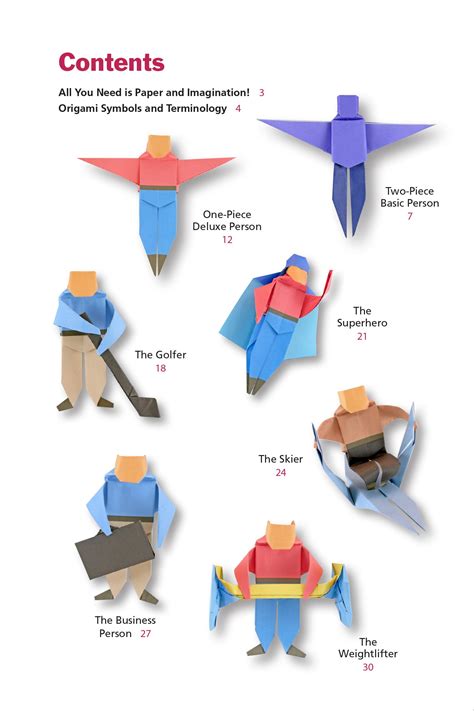 Simple Origami Person Step By Step Origami Person Instructions Jadwal