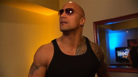 Raw Wrestlemania Xxvii Host Dwayne The Rock Johnson Shares A Special Message With The Wwe
