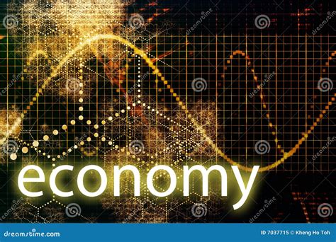 Economy Abstract Technology Stock Illustration Illustration Of