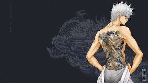 Gintama Sakata Gintoki Dragon Wallpapers Hd Desktop And Mobile
