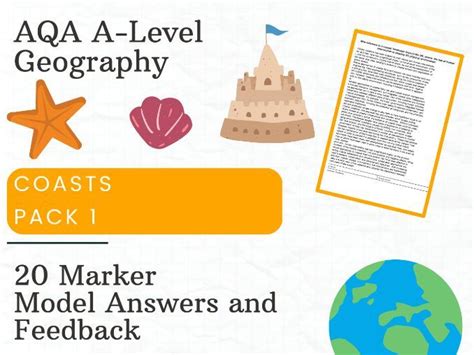 Aqa A Level Geography Coasts Model Answer Pack 1 Teaching Resources
