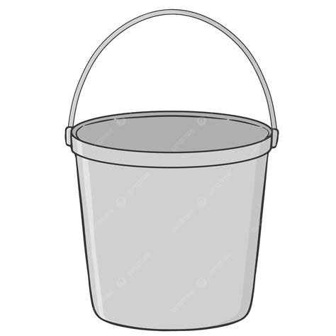 Cartoon Bucket Bucket Clipart Bucket Illustration Png Transparent