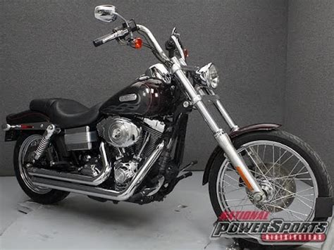 The bobtail rear fender has a new shape that emphasizes the a wider. 2006 HARLEY DAVIDSON FXDWGI DYNA WIDE GLIDE - National ...