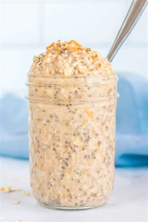 Peanut Butter Overnight Oats Easy And Healthy Vegan Breakfast