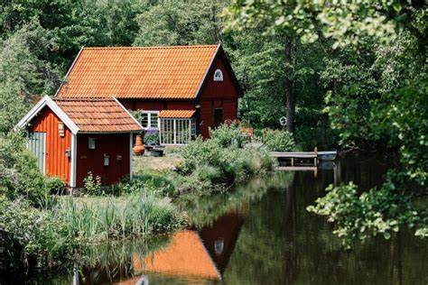 The Red Cottages In Sweden Daily Scandinavian