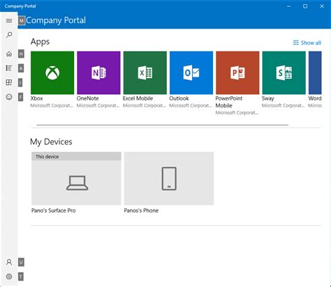 Microsoft didn't want you to use the windows store without signing in with a microsoft account. How to configure the Company Portal app - Microsoft Intune ...