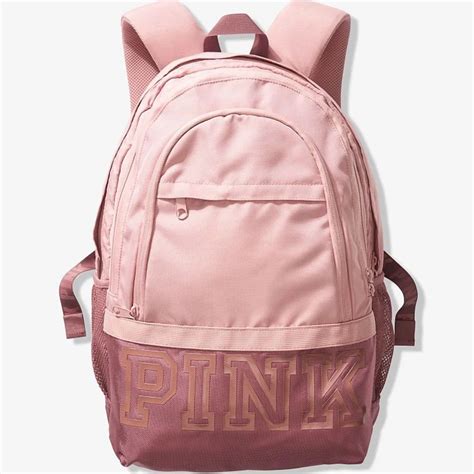 Vs Pink Collegiate Backpack Rose Pink Mercari Pink Backpack Pink