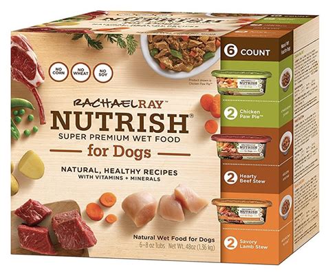 If you would like to learn more about the. Rachael Ray Nutrish Natural Wet Dog Food, Grain Free ...