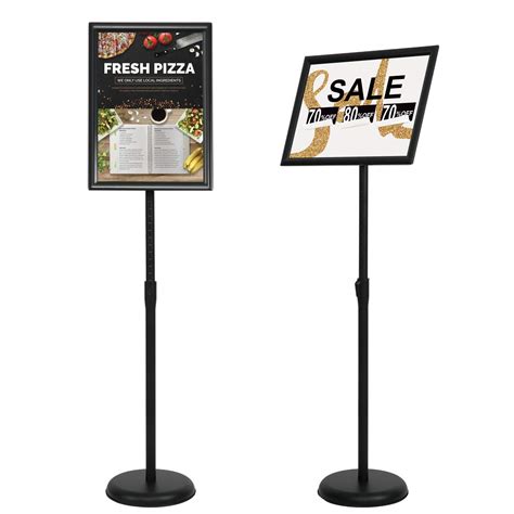 Buy Vaiigo11 X 17 Inch Adjustable Pedestal Sign Holder Stand Heavy