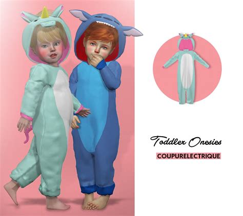 Cc Blog — Coupurelectrique Toddler Onesies Ts3 To Ts4 Toddler Cc
