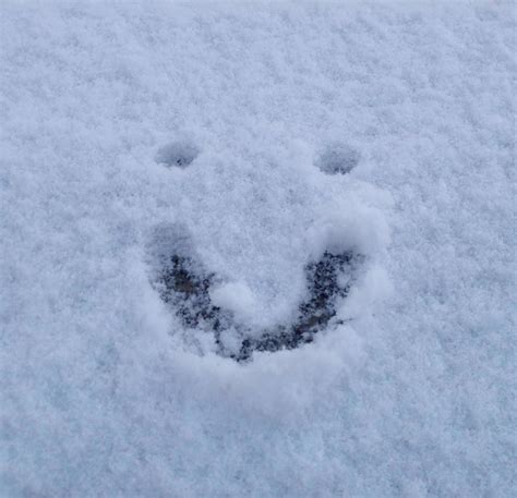 Smiley Face In Snow 1902920 Stock Photo At Vecteezy