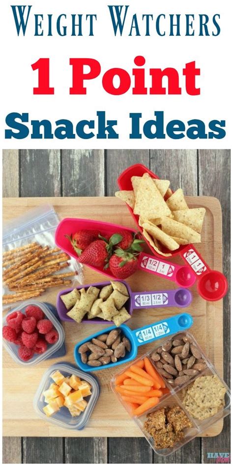 Weight Watchers 1 Point Snack Ideas And Portion Control Ideas Healthy Snack Ideas To Stay On